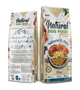 Natural DOG FOOD Salmon & Tuna Grain Free 12 kg